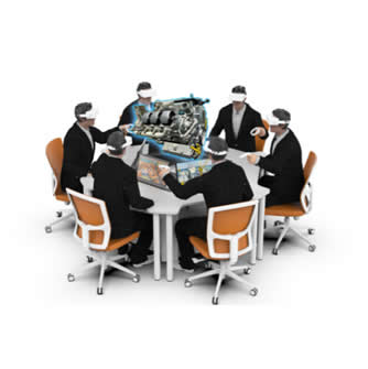 （硬件）MR-GROUP伍境，沉浸式VR小组协同交互显示产品